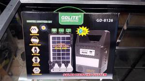 Planta Solar Con Radio Y Bluetooth