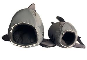 Cama Para Gato Perro Tiburon 40 X 40 Cm
