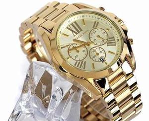 Reloj Mujer Michael Kors Dorado Mk Bradshaw