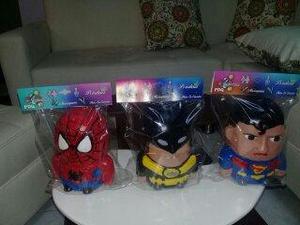 venta alcancias super heroes