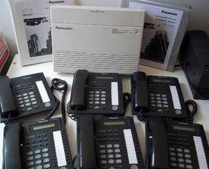 Central Telefonica Panasonic Kx-ta624 + Tarjeta Disa +6 Tel