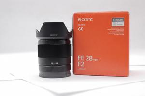 Lente gran angular Sony 28mm f2 Sony E