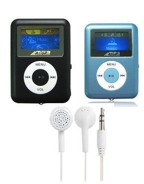 MP3 con pantalla, parlante y audifonos incluidos