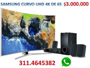 Oferta Bodega Tv Curvo de 65 Mas Teatro