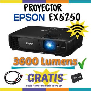 Proyector Epson Ex Wifi  lumenes mejor Q x36