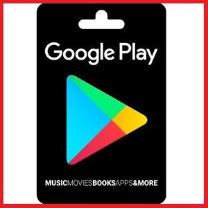 Tarjeta Google Play Gift Card 10 Dolares Tarjeta De Juego