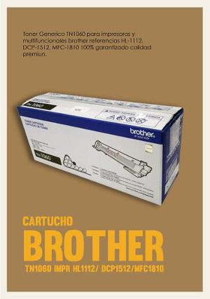 Toner O Cartucho Brother Tn Impr Hl/ Dcp/mfc