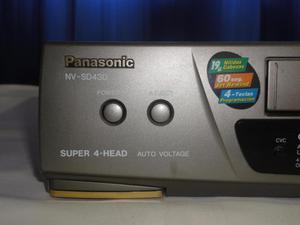 VHS Panasonic 4 cabezas HD. Original. Funciòn total.