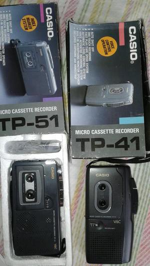 Vendo Grabadora Microcassete CASIO, Nuevas