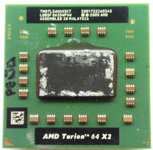 ASC USADO Procesador AMD Turion 64 X2 TL56 rev. F2 1,8 Ghz