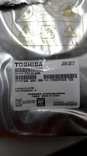 Disco Duro para Pc Toshiba de 2tb