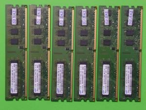 MEMORIAS DDR2 DE 2 GB BUS 800 PARA INTEL Y AMD DE SEGUNDA