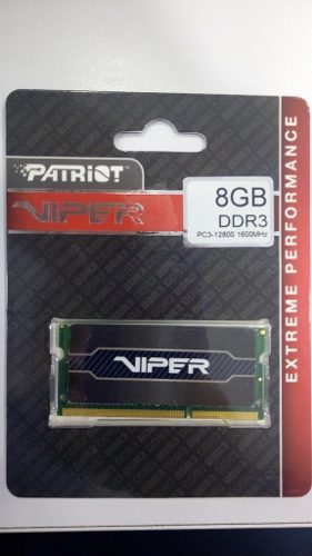 Memoria Ram Ddr3 8 Gbytes Pcmhz Patriot Viper