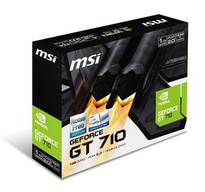 Tarjeta gráfica GeForce GT 710 MSI 2g ddr3