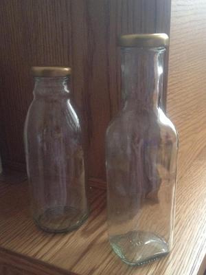 botellas de vidrio para envasar