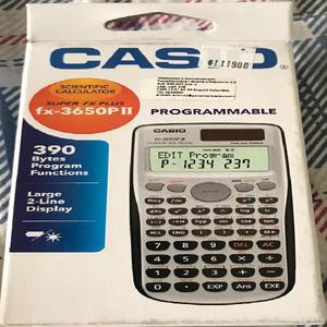 Calculadora Casio Fx3650P Nueva - Barranquilla