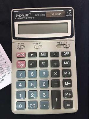Calculadora Mx-d Cifras