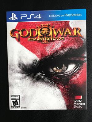 God Of War Remasterizado, PS4, Nuevo