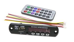 Módulo Reproductor Mp3 Usb/micro Sd Bluetooth, Radio Fm,