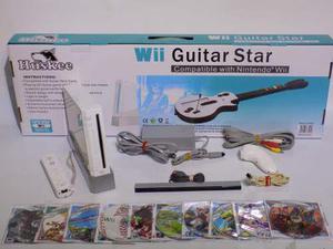 Nintendo Wii Conguitarra,control,nunchuck,lee Directo10juego