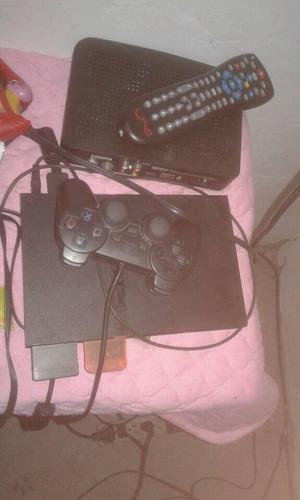 PS2 buen estado con 1 juego