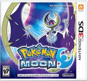 Pokémon Moon o Luna para la Nintendo 3DS