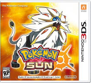 Pokémon Sun o Sol para la Nintendo 3DS