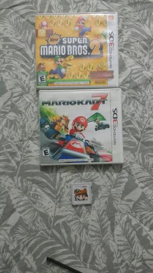 Vendo Colección de Mario para 3ds Y 2ds