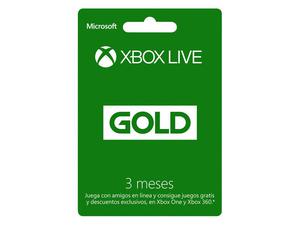 Xbox Live 3 Meses Entrega Digital