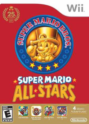 Físico Y Nuevo Super Mario All Stars 4 Juegos En 1 Disco