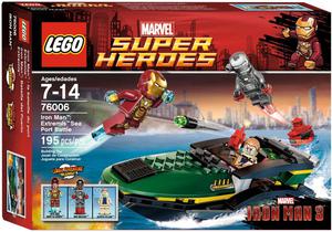 Lego Iron Man: Extremis Sea Port Battle 