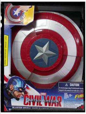 Escudo Capitán América Lanza Dardos