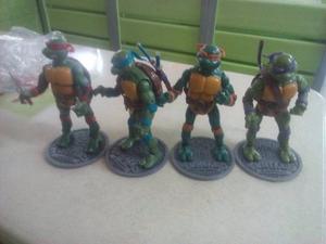 Figuras O Muñecos De Las Tortugas Ninja Las Cuatro Tortugas