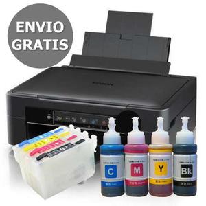 Impresora Multifuncional Xp241 + Cartuchos Recargables + Env