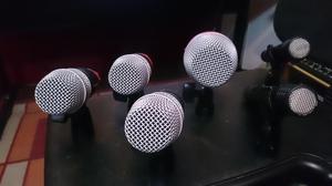 Microfonos Shure PG drum kit