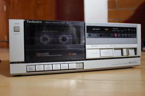 Technics deck,cassetera,cassette,cinta.Manejo