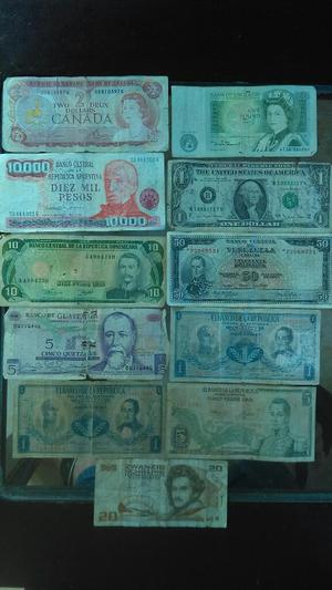 Coleccion de Monedas Y Billetes