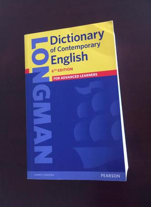 Dictionary Of Contemporary English 6th Edition