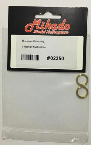 Helicoptero logo  Spacer for thrust bearing