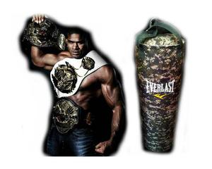 Saco Tula Everlast Camuflado Boxeo Mma Kick Boxing