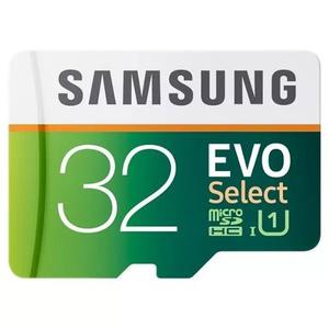 Micro Sd 32gb Samsung Evo Select Clase 10 Full Hd 95mb/s