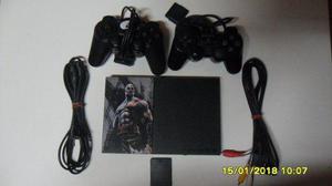 Playstation 2 Slim 90001- 2 Controles- Memory Card+ Juegos