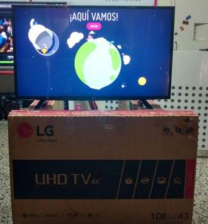 GRAN REMATE TELEVISORES LG SMART TV 4K ULTRA HD 43 PULGADAS