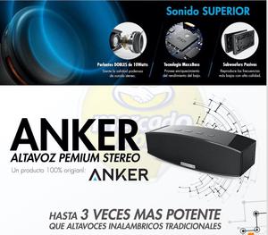 Parlante Anker Premium Stereo Bluetooth 4.0 Entrega