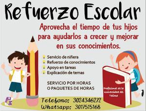 Refuerzo Escolar Y Servicio de Niñera - Ibagué