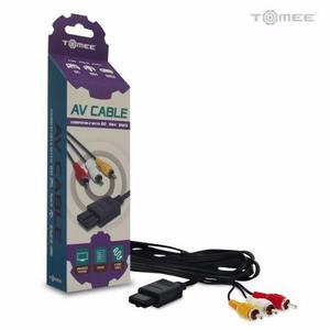 Cable Audio Video Av Super Nintendo Gamecube N64 Snes Tomee