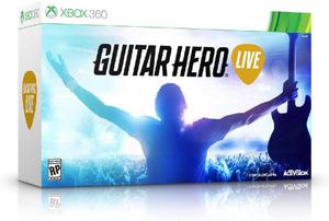 Guitar Hero Live Xbox 360 Nuevo Sellado Entrega Inmediata -