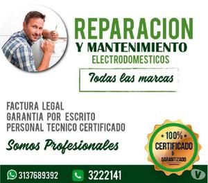 MANTENIMIENTO Y REPARACIÓN DE ELECTRODOMÉSTICOS