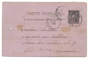 Postal Antigua De Francia 