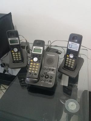 Telefonos Inhalambricos Panasonic 3 en 1